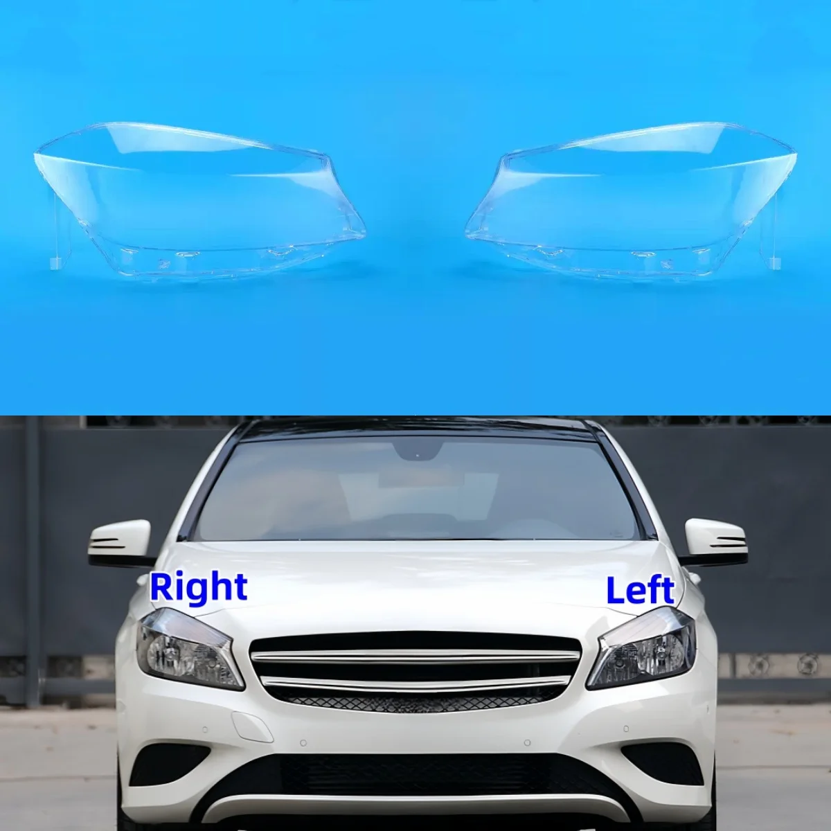 For Mercedes Benz W176 2012 2013 2014 2015 2016 A Class A180 A200 A260 A45 AMG Lights Shell Headlight Headlamp Lens Covers
For Mercedes Benz W176 2012 2013 2014 2015 2016 A Class A180 A200 A260 A45 AMG Lights Shell Headlight Headlamp Lens Covers
