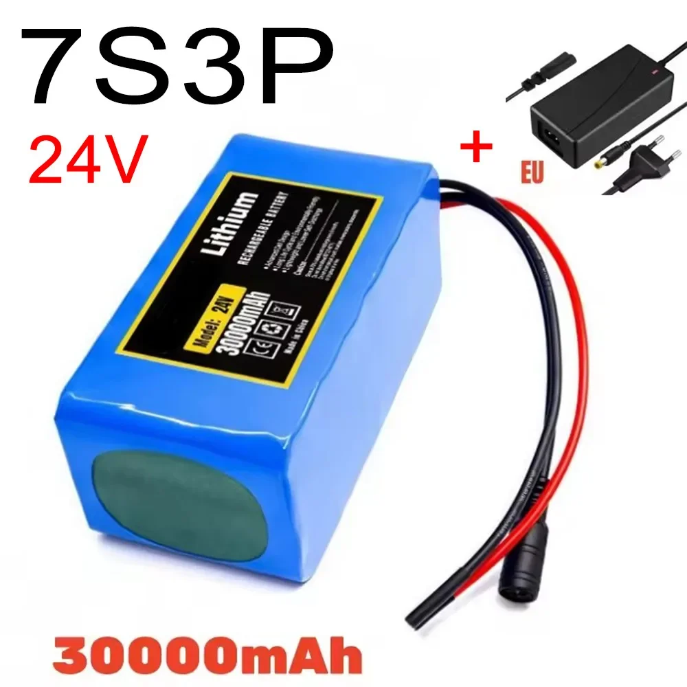 High-Quality 100000mAh 7S3P 18650 24V Rechargeable Batteries 24V Lithium Wheelchair Battery 7s3p Battery Pack for Bicycle
High-Quality 100000mAh 7S3P 18650 24V Rechargeable Batteries 24V Lithium Wheelchair Battery 7s3p Battery Pack for Bicycle