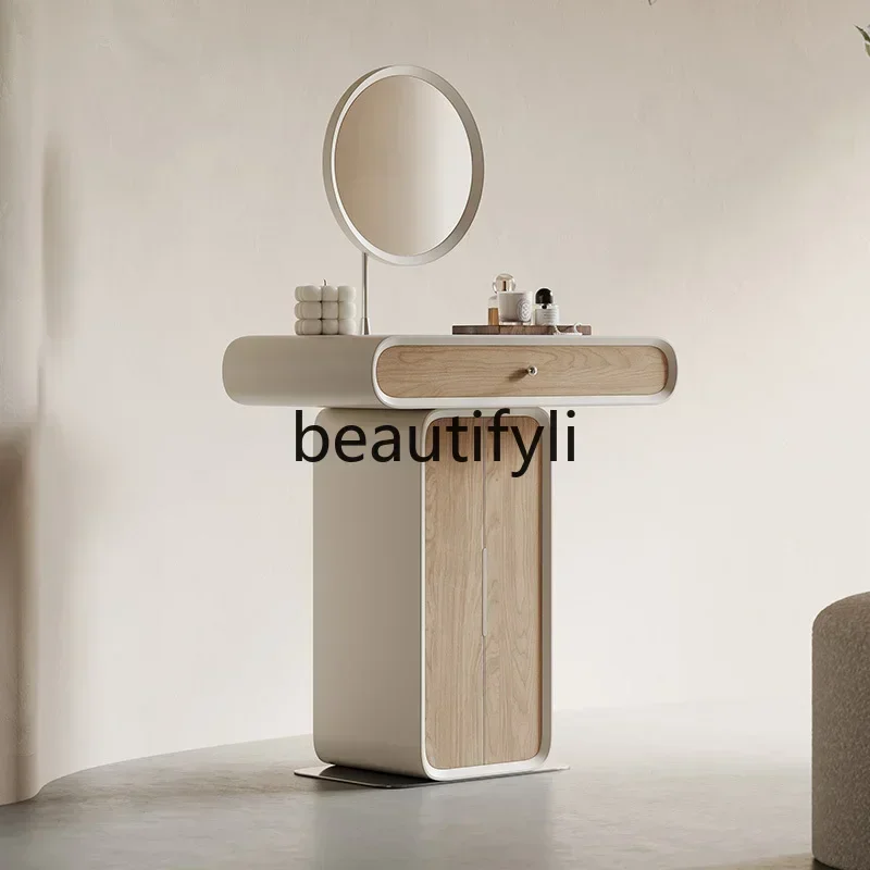 LX37Italian dresser chest integrated bedroom storage cabinet simple style new makeup mirror tableSSS
LX37Italian dresser chest integrated bedroom storage cabinet simple style new makeup mirror tableSSS