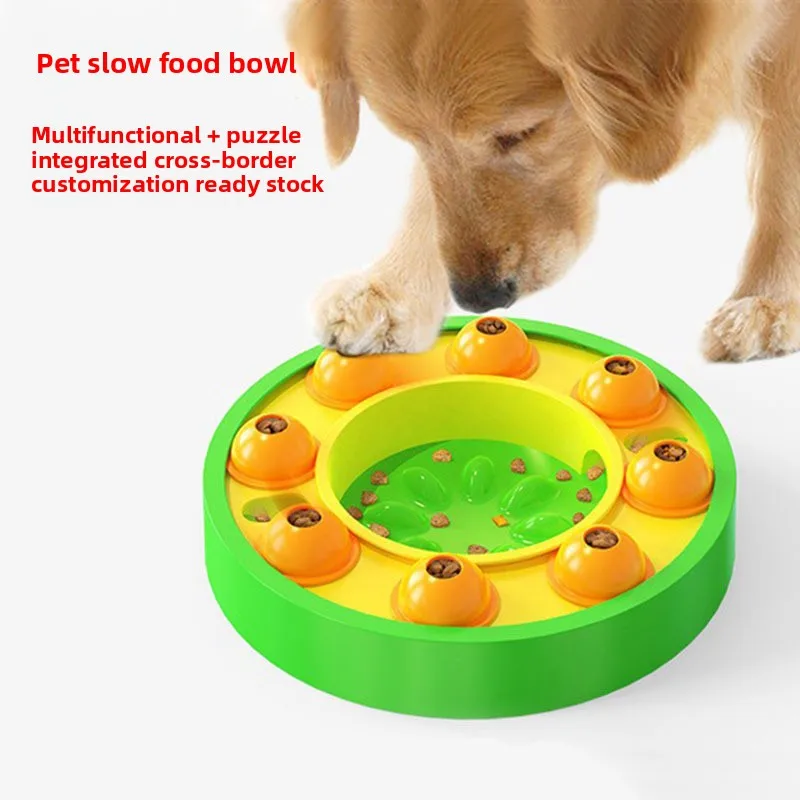 Training Pet Product New Turntable Self-leaking Feeding Toys Plastic Educational Dog Slow Food Bowl Interactive Pet Toy Supplies
Training Pet Product New Turntable Self-leaking Feeding Toys Plastic Educational Dog Slow Food Bowl Interactive Pet Toy Supplies