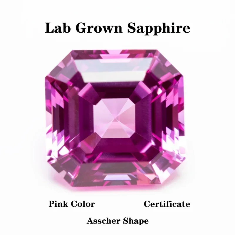 Выращенный в лаборатории сапфир в форме Asscher VVS1 розовый цвет DIY кольцо ожерелье серьги основные материалы подвески драгоценный камень с сертификатом
Выращенный в лаборатории сапфир в форме Asscher VVS1 розовый цвет DIY кольцо ожерелье серьги основные материалы подвески драгоценный камень с сертификатом