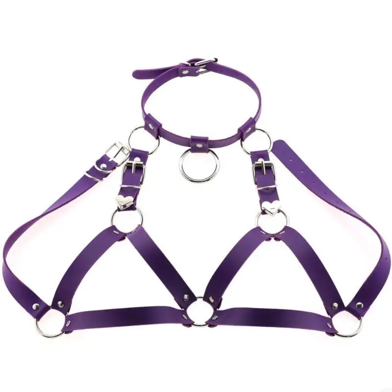 Chest Bracket BraChain Punk Cupless Bra Leather Bra Harness Bra Top Body Chain
Chest Bracket BraChain Punk Cupless Bra Leather Bra Harness Bra Top Body Chain