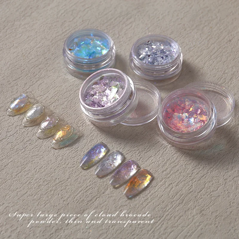 Professional Aurora Crystal Nail Powder HNDO WH Series 8 Colors Irregular Opal Flakes for DIY Manicure Decoration
Professional Aurora Crystal Nail Powder HNDO WH Series 8 Colors Irregular Opal Flakes for DIY Manicure Decoration