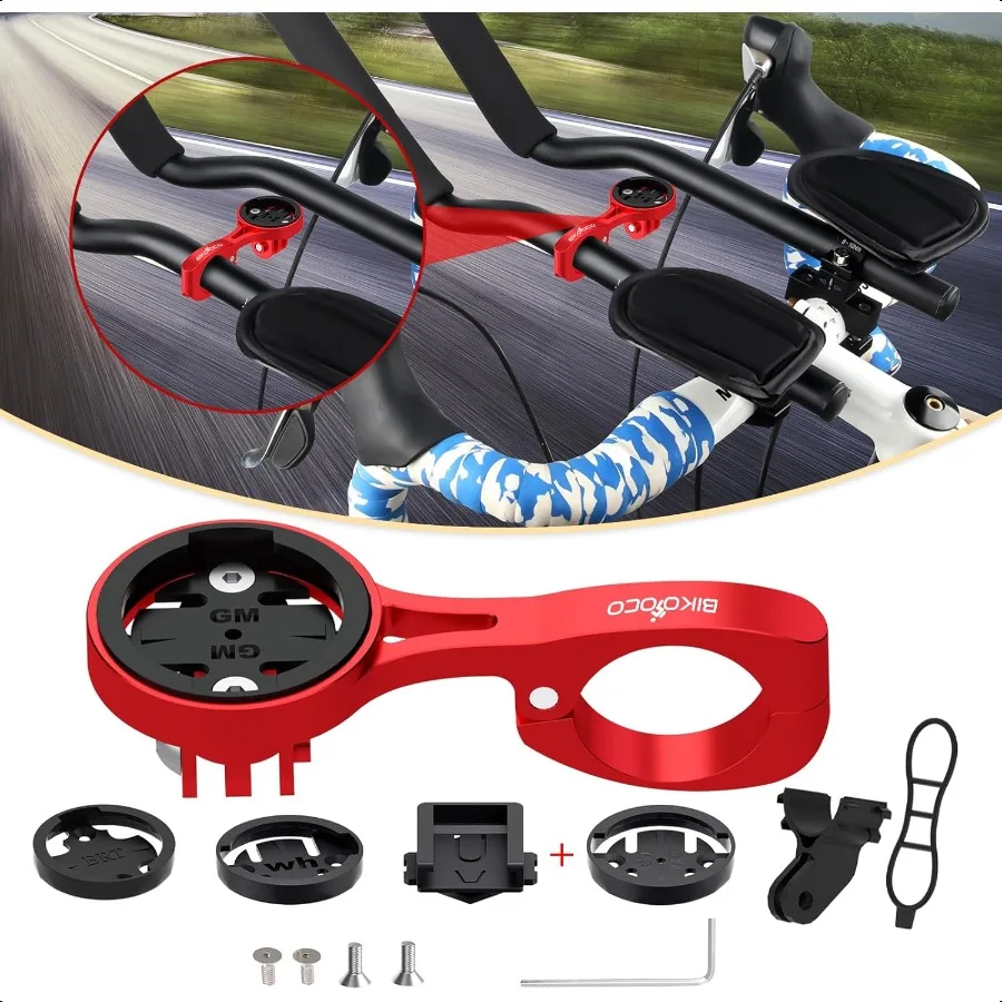 Bike Computer Mount for Aero Bars Compatible with 22.2mm 22.4mm Road Handlebars Secure Bike Mount for Bike GPS Computer for Gar
Bike Computer Mount for Aero Bars Compatible with 22.2mm 22.4mm Road Handlebars Secure Bike Mount for Bike GPS Computer for Gar