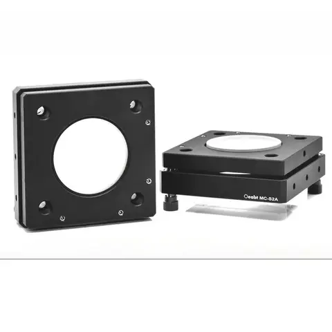 MC-T2 MC-S2A 60mm Cage Kinematic Mirror Mount Ø2" Optical Element 50.8mm Cage System Coaxial SM2 Optical Adjustment Lens Holder