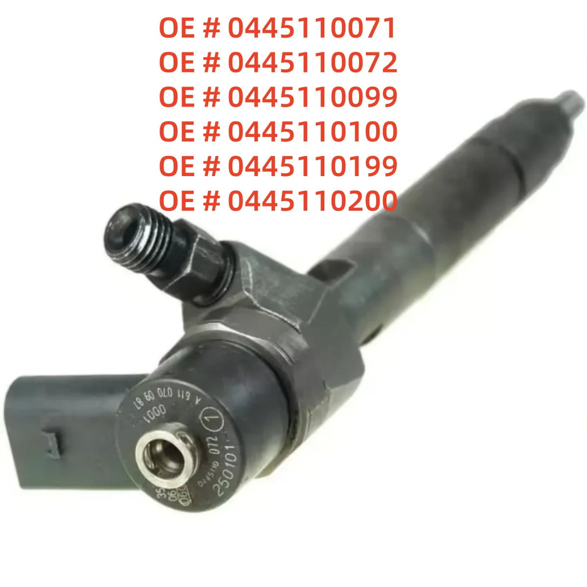 0445110071 0445110072 0445110099 0445110100 0445110199 0445110200 Fuel Injector For Mercedes C200 C270 E200 OM611 OM612
0445110071 0445110072 0445110099 0445110100 0445110199 0445110200 Fuel Injector For Mercedes C200 C270 E200 OM611 OM612