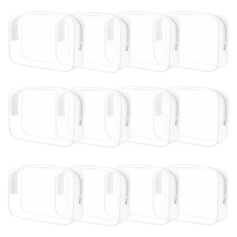 B52C, 12 шт., прозрачные косметички, водонепроницаемая косметичка из ПВХ на молнии, косметичка для путешествий, сумки для хранения для женщин и мужчин
B52C, 12 шт., прозрачные косметички, водонепроницаемая косметичка из ПВХ на молнии, косметичка для путешествий, сумки для хранения для женщин и мужчин