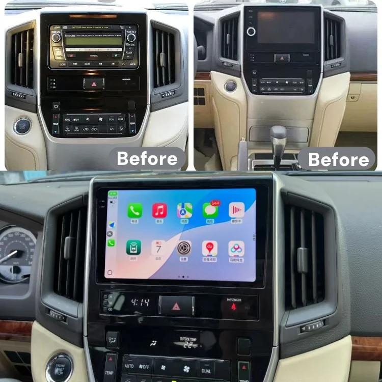For Land Cruiser 200 LC200 2016-2022 10.1" Stere HD Screen Multimedia Player Car Radio Android 15 Carplay Display GPS Navigation
For Land Cruiser 200 LC200 2016-2022 10.1" Stere HD Screen Multimedia Player Car Radio Android 15 Carplay Display GPS Navigation