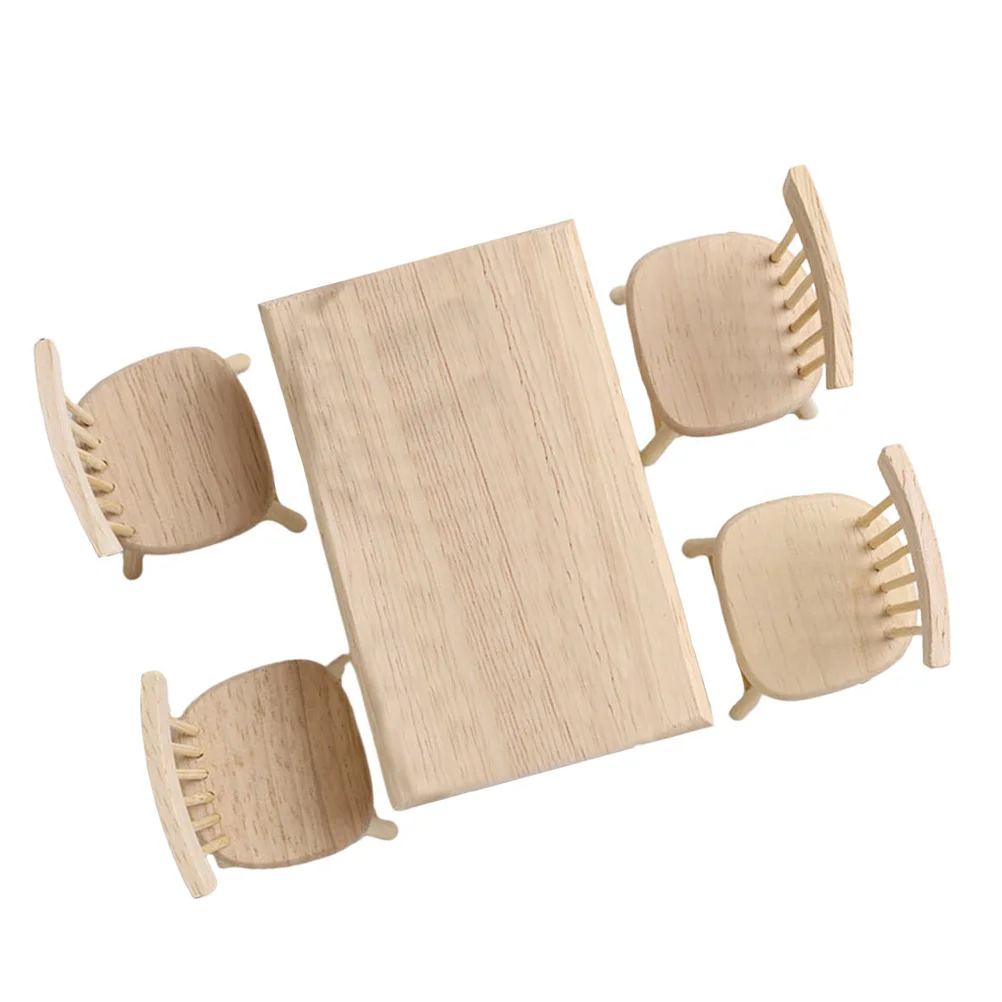 Model Tables and Chairs Mini Room Decoration Dollhouse Small Furniture Accessories Wooden Supplies
Model Tables and Chairs Mini Room Decoration Dollhouse Small Furniture Accessories Wooden Supplies