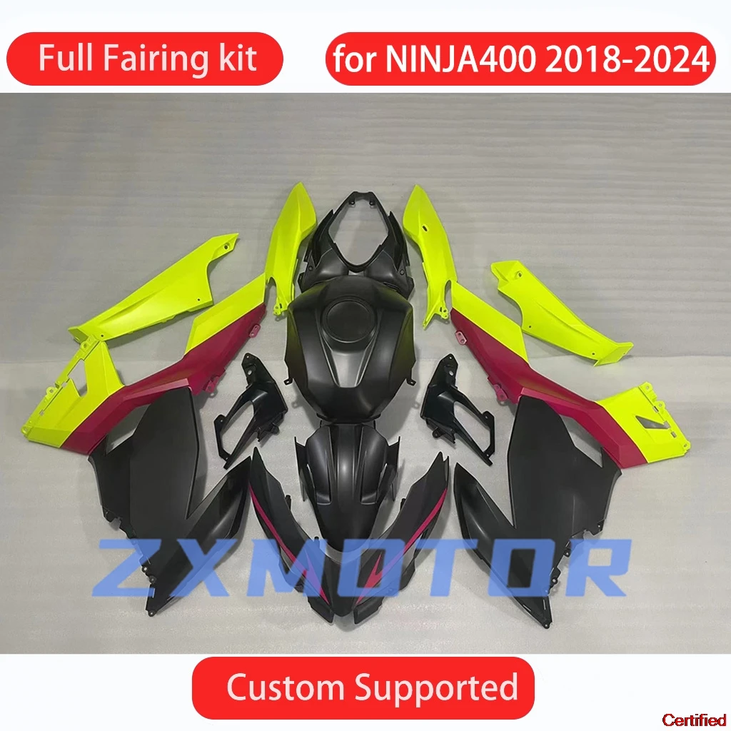 OEM Fitment Fairings for Kawasaki EX400R 2018 2019 2020 2021 2022 2023 2024 Durable Prime ABS Fairing Kit Ninja400 18-24
OEM Fitment Fairings for Kawasaki EX400R 2018 2019 2020 2021 2022 2023 2024 Durable Prime ABS Fairing Kit Ninja400 18-24
