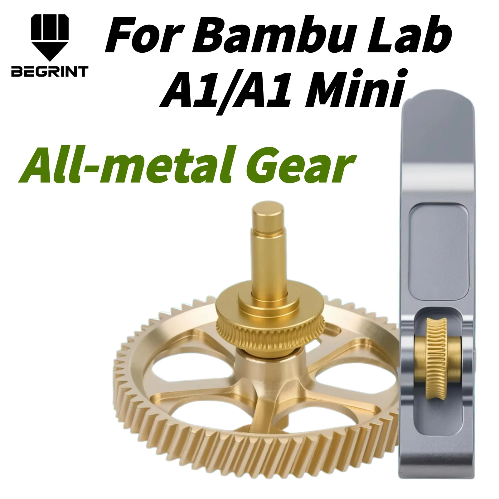 For Bambu Lab A1/A1 Mini RNC Nano Coated Extruder Gear Kit Wear-Resistant Hardened Steel Helical Gear For Bamboo a1/a1 mini
For Bambu Lab A1/A1 Mini RNC Nano Coated Extruder Gear Kit Wear-Resistant Hardened Steel Helical Gear For Bamboo a1/a1 mini