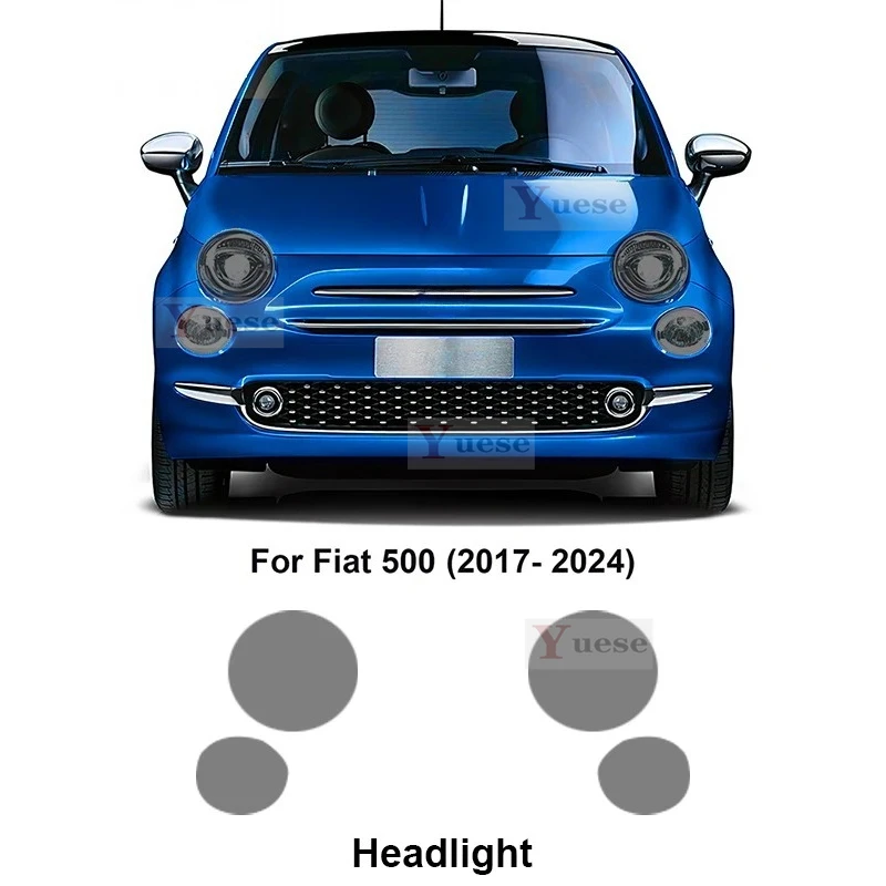 Для Fiat 500 2017-2024 автомобильная защитная пленка для фар зеркальная пленка ТПУ прозрачная наклейка против царапин
Для Fiat 500 2017-2024 автомобильная защитная пленка для фар зеркальная пленка ТПУ прозрачная наклейка против царапин