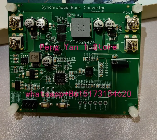 STM32G474 Digital control synchronous Buck STM32 Digital Power HAL library function full digital power supply development board
STM32G474 Digital control synchronous Buck STM32 Digital Power HAL library function full digital power supply development board