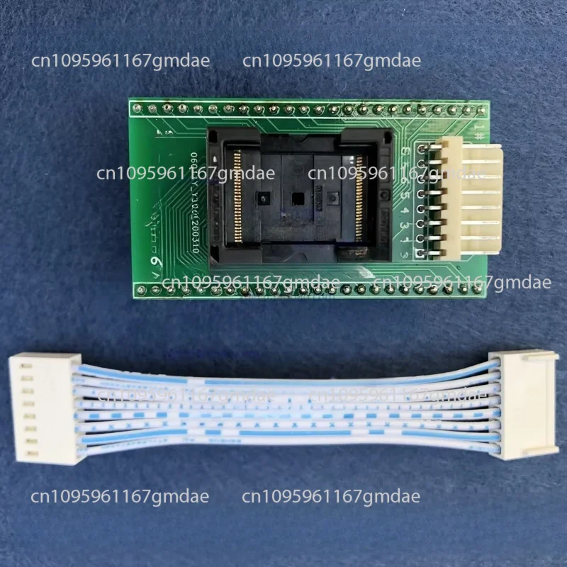 TSOP32/40/48/56 adapter (SN-ADP-056-0.5), with a cable to support TS0P32/40/48 package chip
TSOP32/40/48/56 adapter (SN-ADP-056-0.5), with a cable to support TS0P32/40/48 package chip