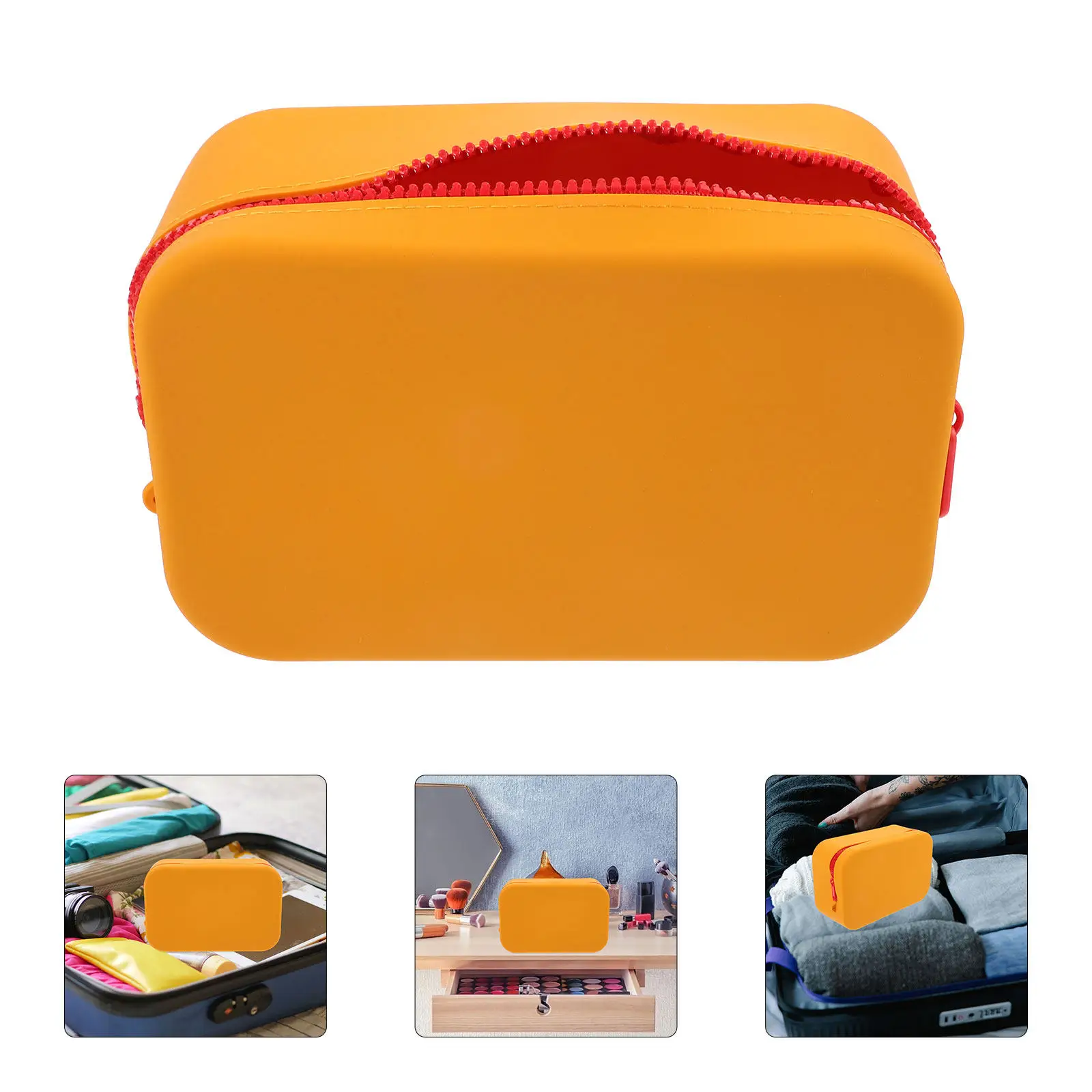 Large Capacity Silicone Makeup Bag Waterproof Travel Toiletry Bag for Women Zippered Organizer Pouch Silicone Makeup
Large Capacity Silicone Makeup Bag Waterproof Travel Toiletry Bag for Women Zippered Organizer Pouch Silicone Makeup