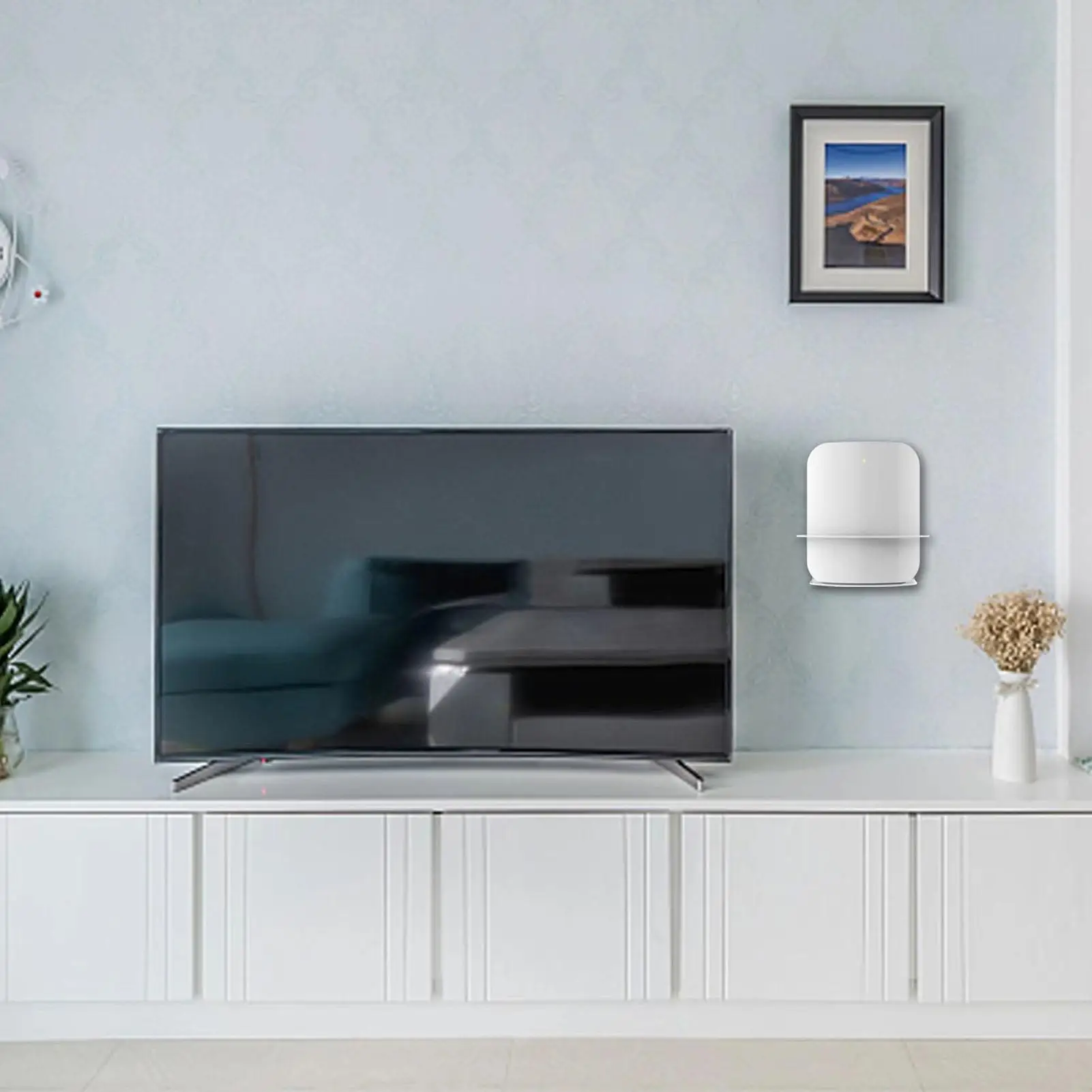 For EeroPro7 Modem Wall Mount Wifi Router Storage Box Sturdy Space Saving Heavy Duty Bracket For Workplace Players Living Room
For EeroPro7 Modem Wall Mount Wifi Router Storage Box Sturdy Space Saving Heavy Duty Bracket For Workplace Players Living Room