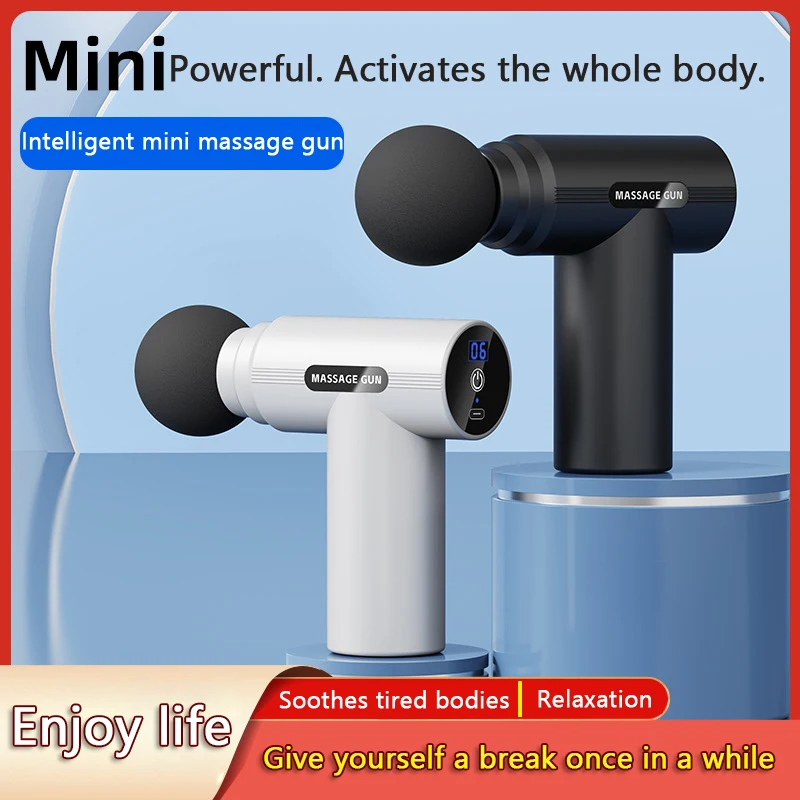 Gift New Muscle Massager Mini Men and Women With Muscle Film Gun Electric Neck Film Gun Vibration portable
Gift New Muscle Massager Mini Men and Women With Muscle Film Gun Electric Neck Film Gun Vibration portable