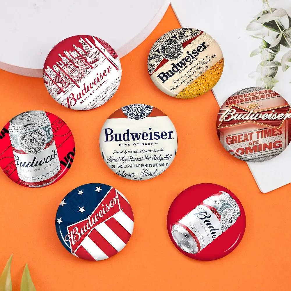 Beer Brand B-Budweiser Logo Anime Button Pin Handmade Brooch For Clothes Cartoon Badge Backpack Decoration Jewelry Accessories
Beer Brand B-Budweiser Logo Anime Button Pin Handmade Brooch For Clothes Cartoon Badge Backpack Decoration Jewelry Accessories