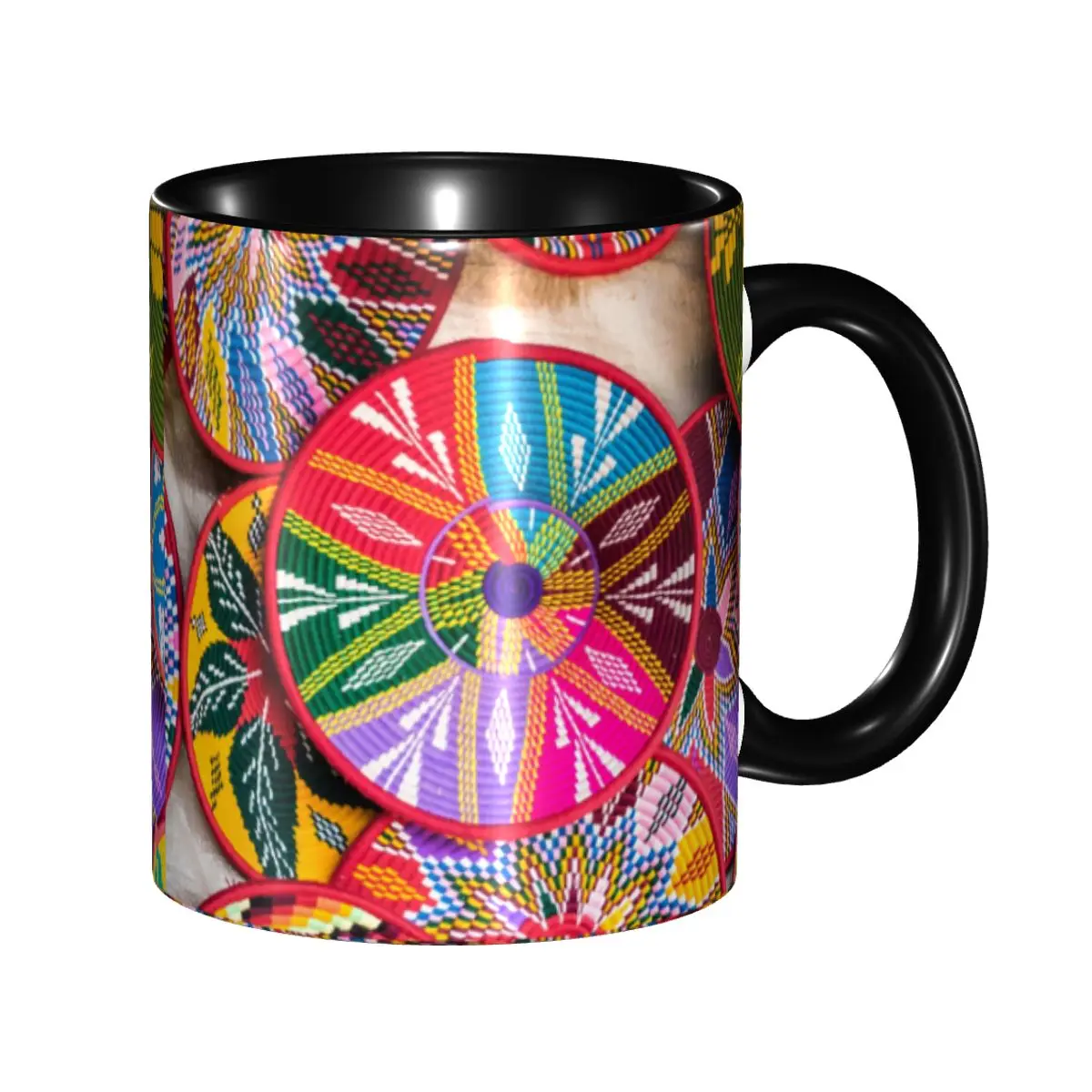 DIY Ethiopian Plates Ceramic Mug Customized Sefed Coffee Cups Creative Gift
DIY Ethiopian Plates Ceramic Mug Customized Sefed Coffee Cups Creative Gift