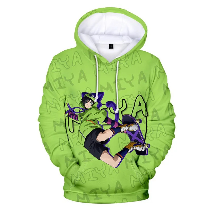 Anime SK8 The Infinity Hoodie Miya Chinen Green 3D Print Hooded Sweatshirt Reki Kyan Fleece Lined Pullover Cosplay Suit Casual
Anime SK8 The Infinity Hoodie Miya Chinen Green 3D Print Hooded Sweatshirt Reki Kyan Fleece Lined Pullover Cosplay Suit Casual
