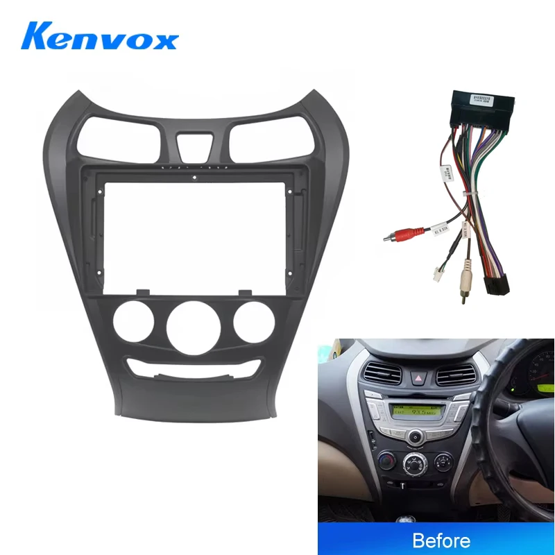 Kenvox 9-дюймовая автомобильная аудиорадиоприемная рамка Android для HYUNDAI EON 2011-2018 2din DVD комплект крепления на приборную панель провод адаптер кабеля
Kenvox 9-дюймовая автомобильная аудиорадиоприемная рамка Android для HYUNDAI EON 2011-2018 2din DVD комплект крепления на приборную панель провод адаптер кабеля
