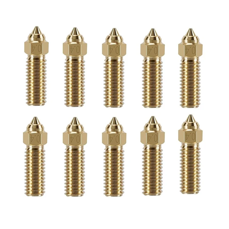 ADP-10PCS K1 Brass Nozzles Kit, 3D Printer 10PCS High Speed 0.4mm Nozzles Kit for K1, K1 Max
ADP-10PCS K1 Brass Nozzles Kit, 3D Printer 10PCS High Speed 0.4mm Nozzles Kit for K1, K1 Max