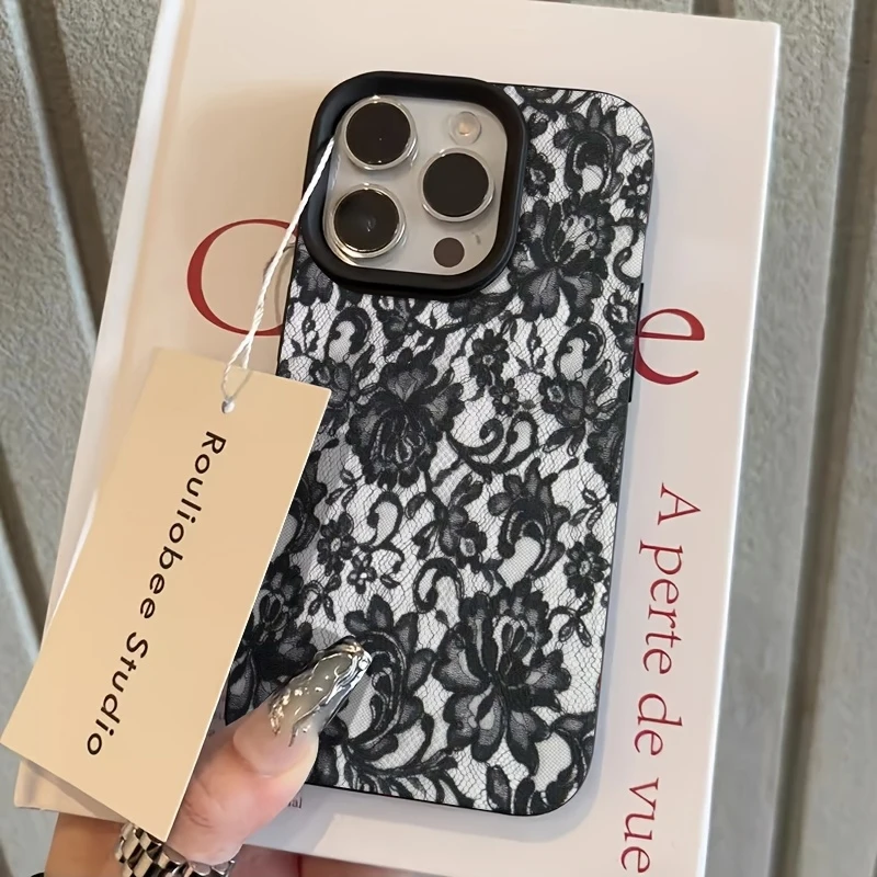 Gray Background And Black Floral Pattern Soft Phone Case For iPhone 17 16 15 Pro Max 14 13 11 12 7 8 Plus XS X XR 17E Air Cover
Gray Background And Black Floral Pattern Soft Phone Case For iPhone 17 16 15 Pro Max 14 13 11 12 7 8 Plus XS X XR 17E Air Cover