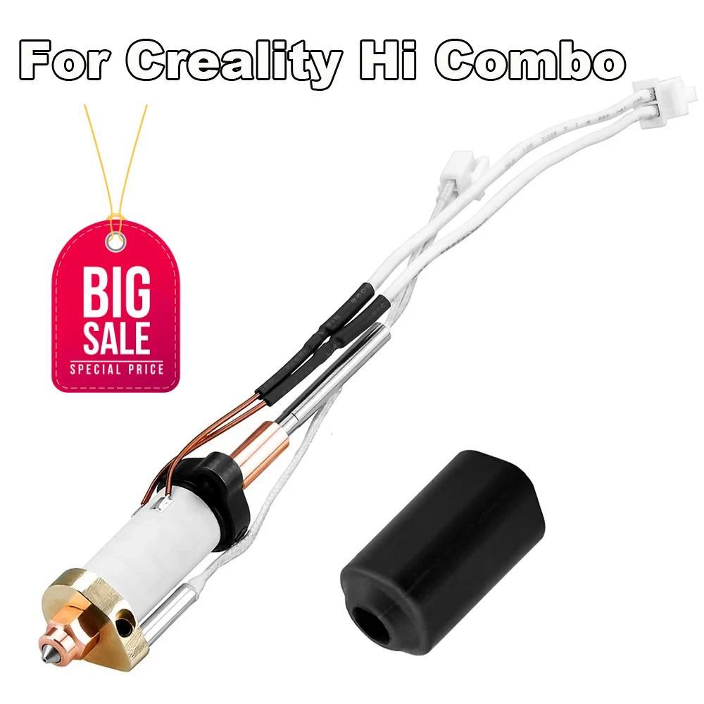 NEW Upgraded Ceramic Hotend Kit For Creality Hi Combo Bimetal Heatbreak Integrated Nozzle For Hi Heating Block Print Head Hotend
NEW Upgraded Ceramic Hotend Kit For Creality Hi Combo Bimetal Heatbreak Integrated Nozzle For Hi Heating Block Print Head Hotend