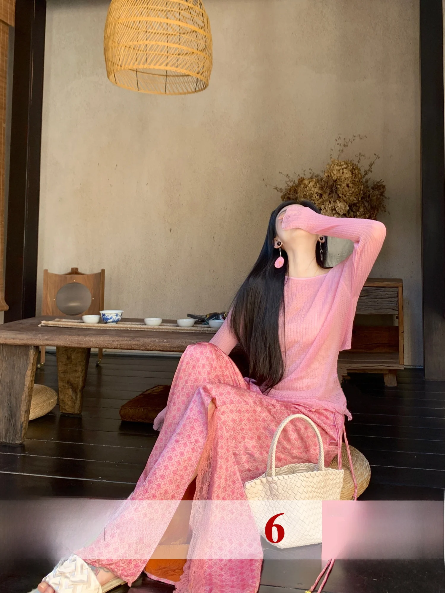 MOSS STUDIO New Chinese Sle One-oulder Knitted Patchwork Dyed Lace Top Women's Loose Fit Long Sve Crew Ne Color
MOSS STUDIO New Chinese Sle One-oulder Knitted Patchwork Dyed Lace Top Women's Loose Fit Long Sve Crew Ne Color