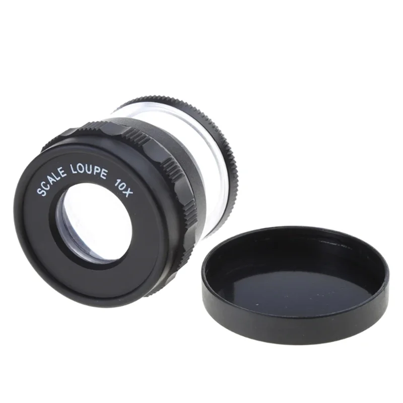 AT93-Scale Magnifier 10X Cylindrical Magnifying Glass 10X Optical Lens Jewelry And Artifact Identification
AT93-Scale Magnifier 10X Cylindrical Magnifying Glass 10X Optical Lens Jewelry And Artifact Identification