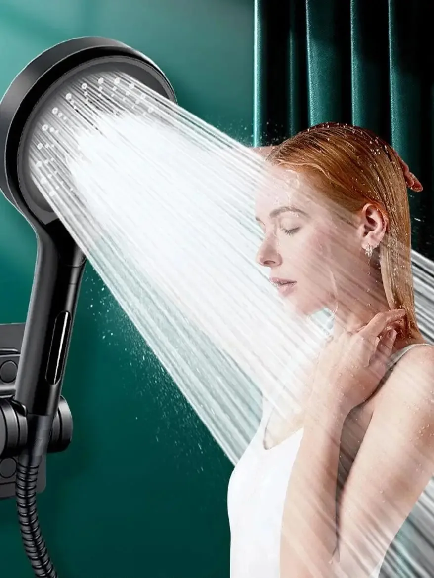 New 13CM Big Panel 3 Modes Shower Head Top High Pressure Water Saving Booster Shower With Filter Element Bathroom Accessories
New 13CM Big Panel 3 Modes Shower Head Top High Pressure Water Saving Booster Shower With Filter Element Bathroom Accessories