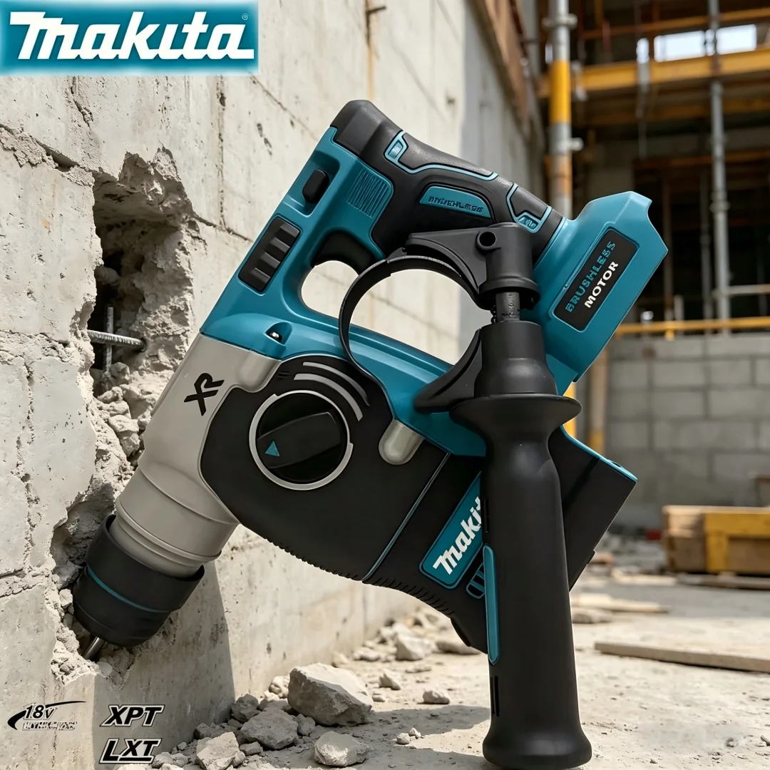 Makita 20V MAX SDS Cordless Rotary Hammer Drill 3 Application Modes Rotary Hammer Drilling and Chiseling High Torque Power Tool
Makita 20V MAX SDS Cordless Rotary Hammer Drill 3 Application Modes Rotary Hammer Drilling and Chiseling High Torque Power Tool