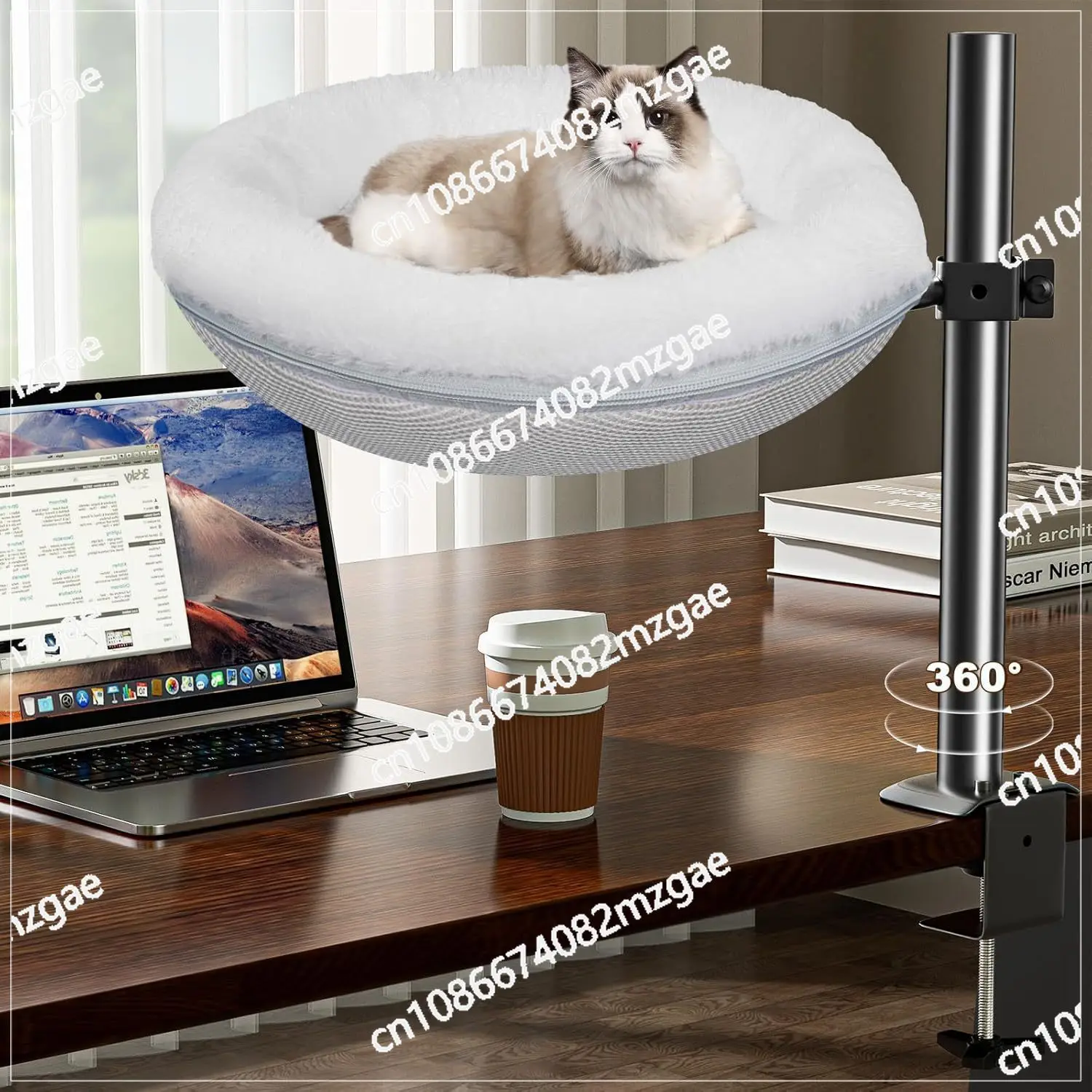 Cat table bed 360 ° rotating cat hammock cat nest hanging bed nest indoor bed office desktop nest bracket
Cat table bed 360 ° rotating cat hammock cat nest hanging bed nest indoor bed office desktop nest bracket