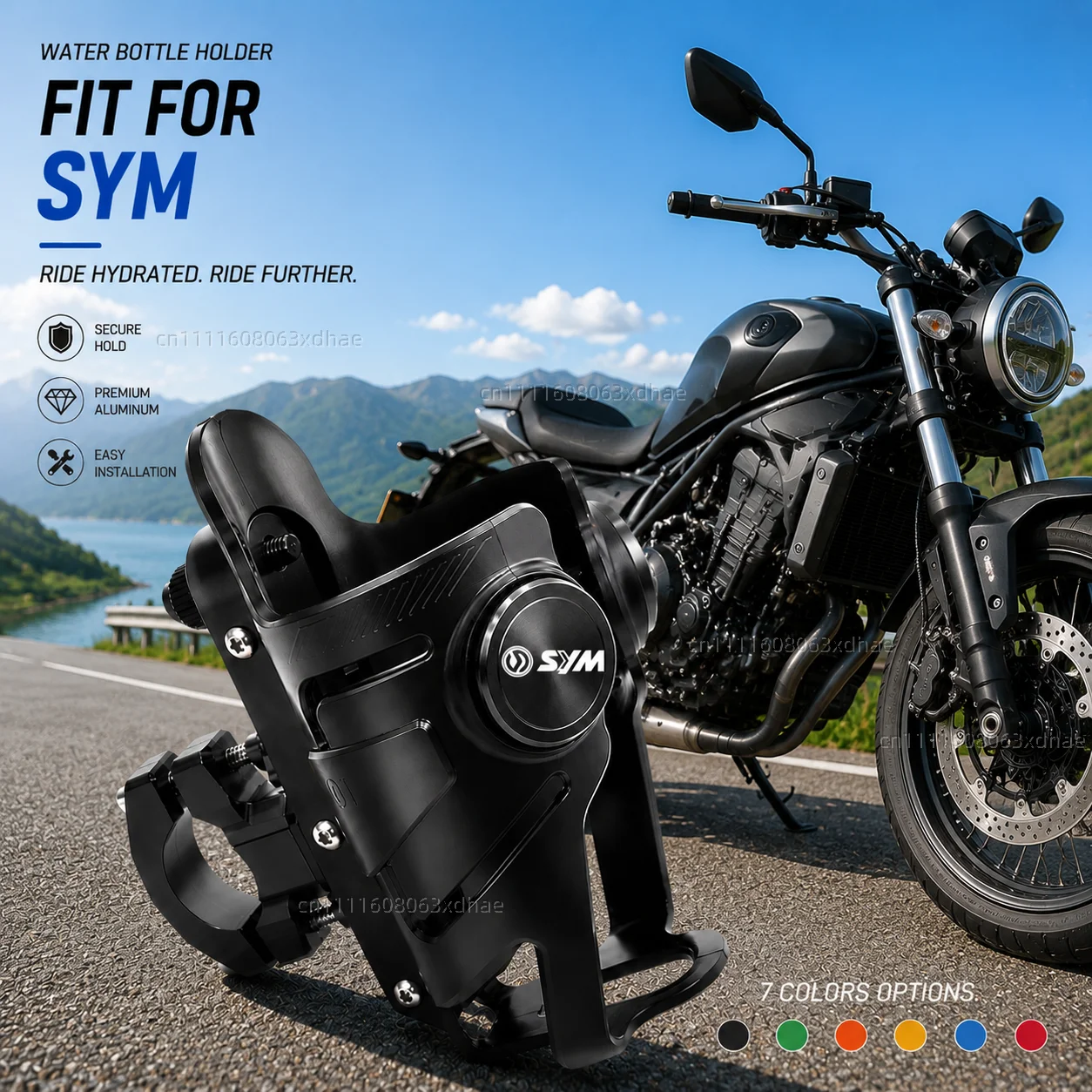 Motorcycle Water Bottle Holder For SYM JP150 GR125 fiddle 3 FNX150 Coffee Beverage Tea Cup Support Modification Accessories
Motorcycle Water Bottle Holder For SYM JP150 GR125 fiddle 3 FNX150 Coffee Beverage Tea Cup Support Modification Accessories