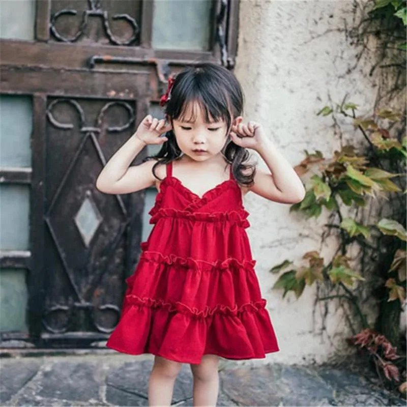 Girls' Dress Korean Style Elegant Strap Dress Dress25Summer New Foreign Trade Children's Wear Delivery3-8Years Old
Girls' Dress Korean Style Elegant Strap Dress Dress25Summer New Foreign Trade Children's Wear Delivery3-8Years Old