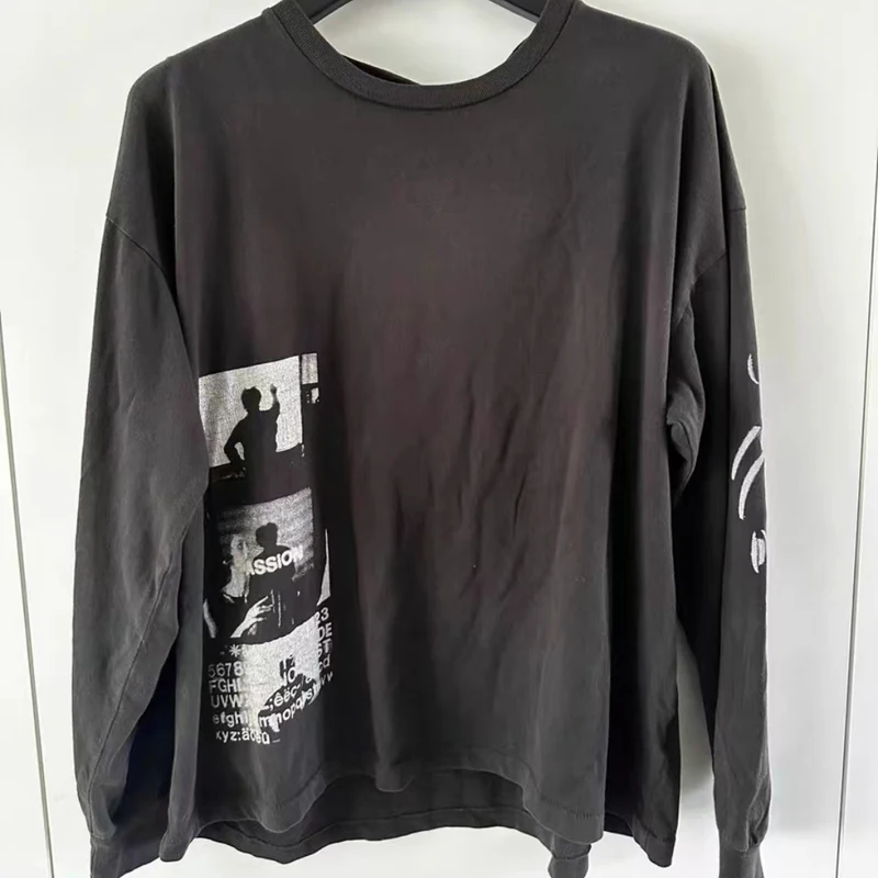 American Vintage Enfants Riches Deprimes Wash High Street Creative Print Long Sleeve T-shirt Couple High Quality Loose Top Tee
American Vintage Enfants Riches Deprimes Wash High Street Creative Print Long Sleeve T-shirt Couple High Quality Loose Top Tee