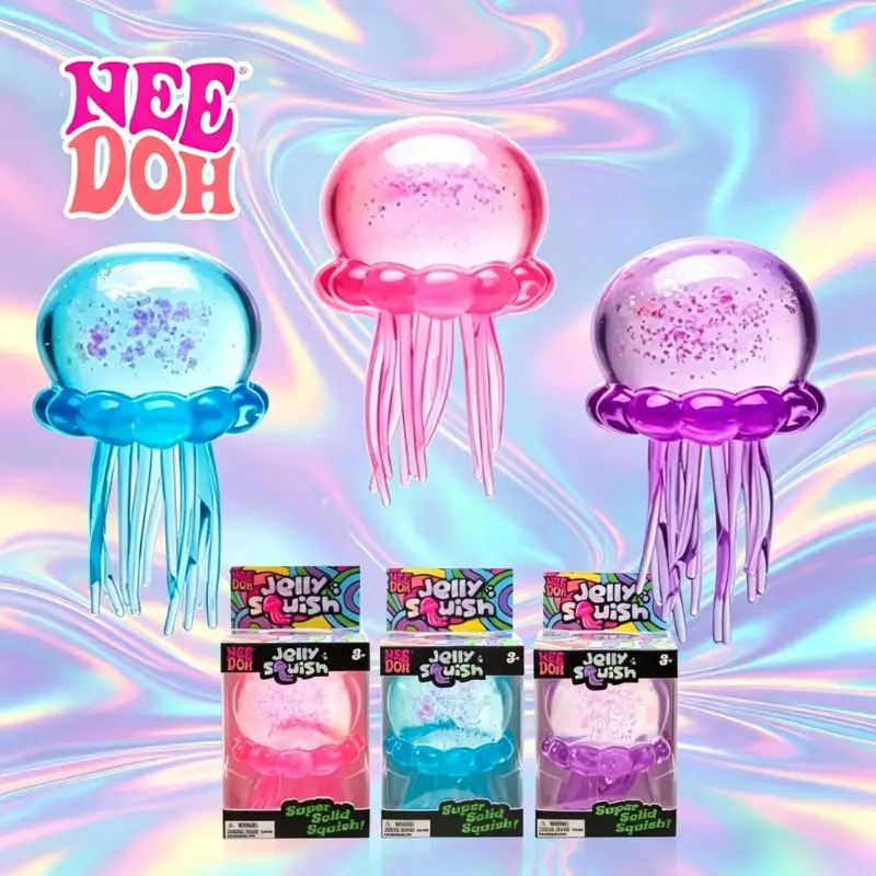 Needoh Fuzz Ball Jellyfish Squishy Blind Box Random Color Soft Stress Relief Toy Cute Relaxing Squeeze Sensory Toy
Needoh Fuzz Ball Jellyfish Squishy Blind Box Random Color Soft Stress Relief Toy Cute Relaxing Squeeze Sensory Toy