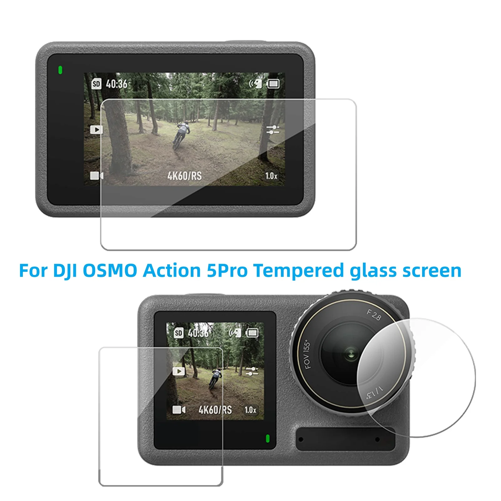 TELESIN HD Tempered Film Lens Protective Screen Protector Tempered Glass Film Lens Cover For DJI OSMO Action 5Pro Accessories
TELESIN HD Tempered Film Lens Protective Screen Protector Tempered Glass Film Lens Cover For DJI OSMO Action 5Pro Accessories