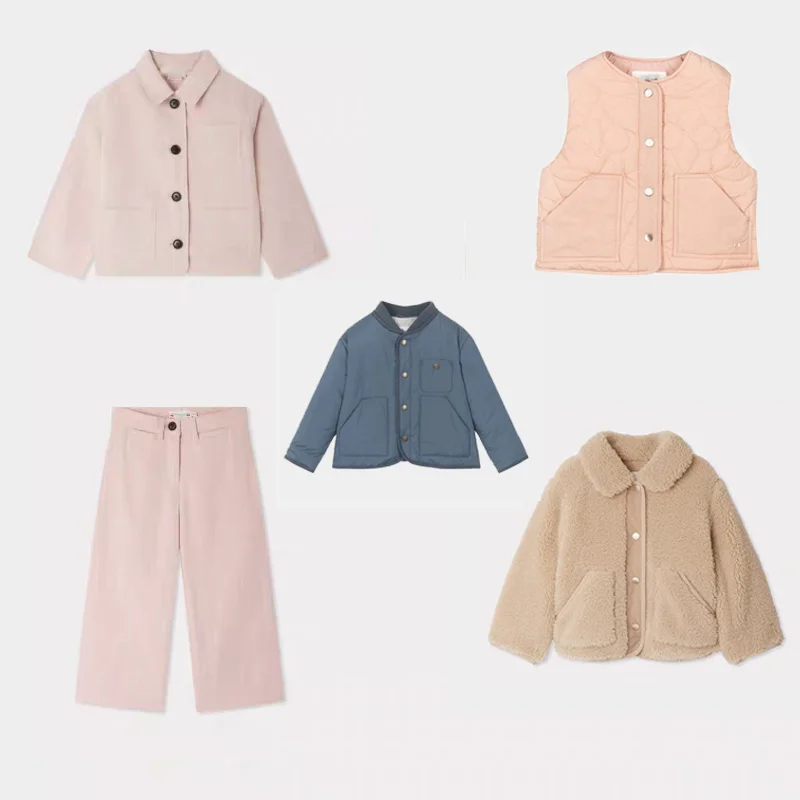 PER-SALE 2025 Autumn BP Baby Girls Pink Woven Button Jacket Boys Lamb Jacket Warm Coat for Girls Kids Boutique Clothes Pink Veat
PER-SALE 2025 Autumn BP Baby Girls Pink Woven Button Jacket Boys Lamb Jacket Warm Coat for Girls Kids Boutique Clothes Pink Veat