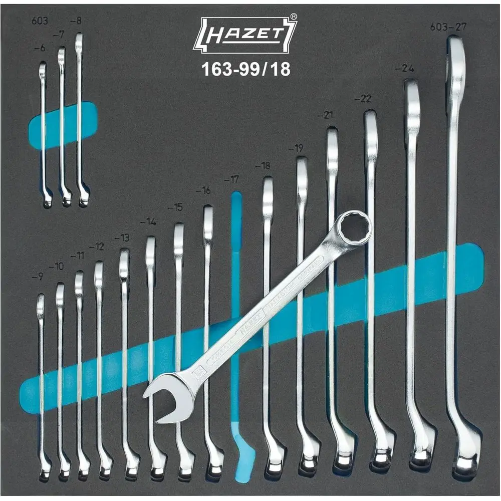 12-Point Multi-Color Combination Wrench Set - 163-99/18 Size
12-Point Multi-Color Combination Wrench Set - 163-99/18 Size