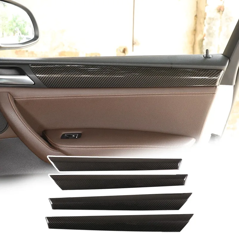 For BMW X3 F25 X4 F26 2011-2017 Car Inteiror Door Panel Trim Strips Decoration Stickers Accessories ABS Carbon Fiber Grain
For BMW X3 F25 X4 F26 2011-2017 Car Inteiror Door Panel Trim Strips Decoration Stickers Accessories ABS Carbon Fiber Grain