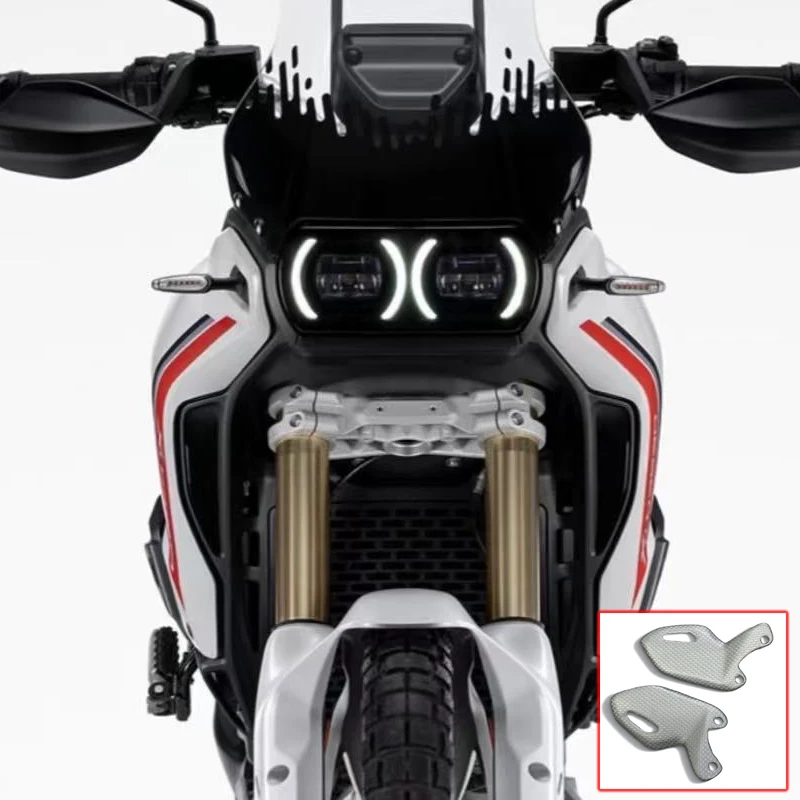 100% Carbon Fiber Heel Guard Footrest Rearsets Kit Motorcycle Accessories For Ducati Desert X Desert-X 2022 2023 2024
100% Carbon Fiber Heel Guard Footrest Rearsets Kit Motorcycle Accessories For Ducati Desert X Desert-X 2022 2023 2024