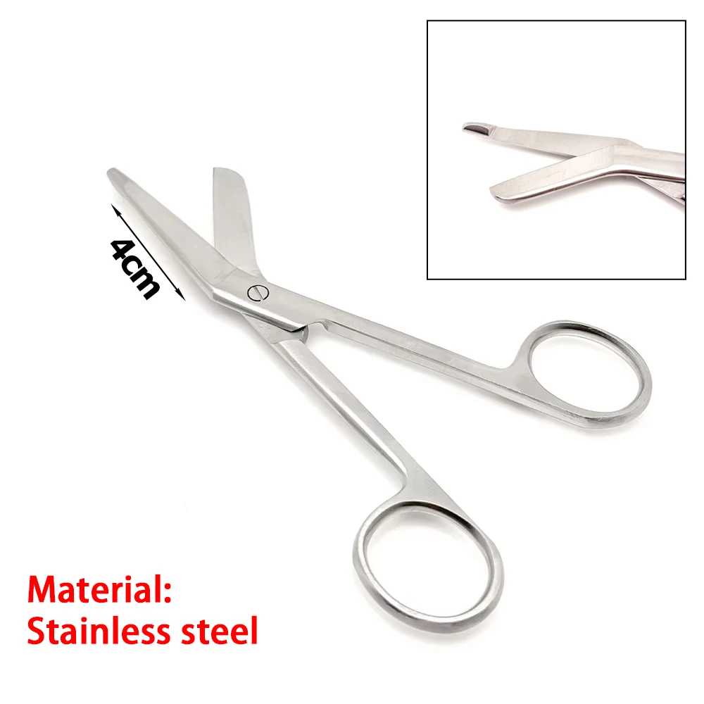High-Precision 14CM Surgical Scissors Stainless Steel Lister Bandage Cutter for Dental & Medical Procedures
High-Precision 14CM Surgical Scissors Stainless Steel Lister Bandage Cutter for Dental & Medical Procedures