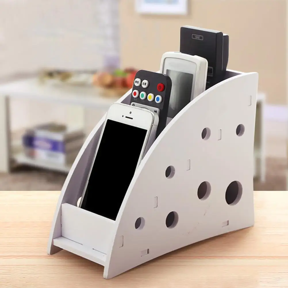 Remote Control Storage Box 4 Compartments Desktop Organizer Wood Style Stationery Holder Space Saving Multifunction Container
Remote Control Storage Box 4 Compartments Desktop Organizer Wood Style Stationery Holder Space Saving Multifunction Container