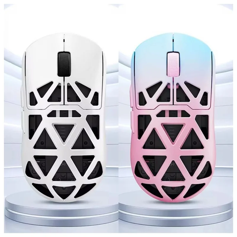 Игровая мышь Mchoose Ax5 V2, беспроводная мышь с Bluetooth Paw3950, сплав 8k, три режима настройки, легкая мышь с низкой задержкой
Игровая мышь Mchoose Ax5 V2, беспроводная мышь с Bluetooth Paw3950, сплав 8k, три режима настройки, легкая мышь с низкой задержкой