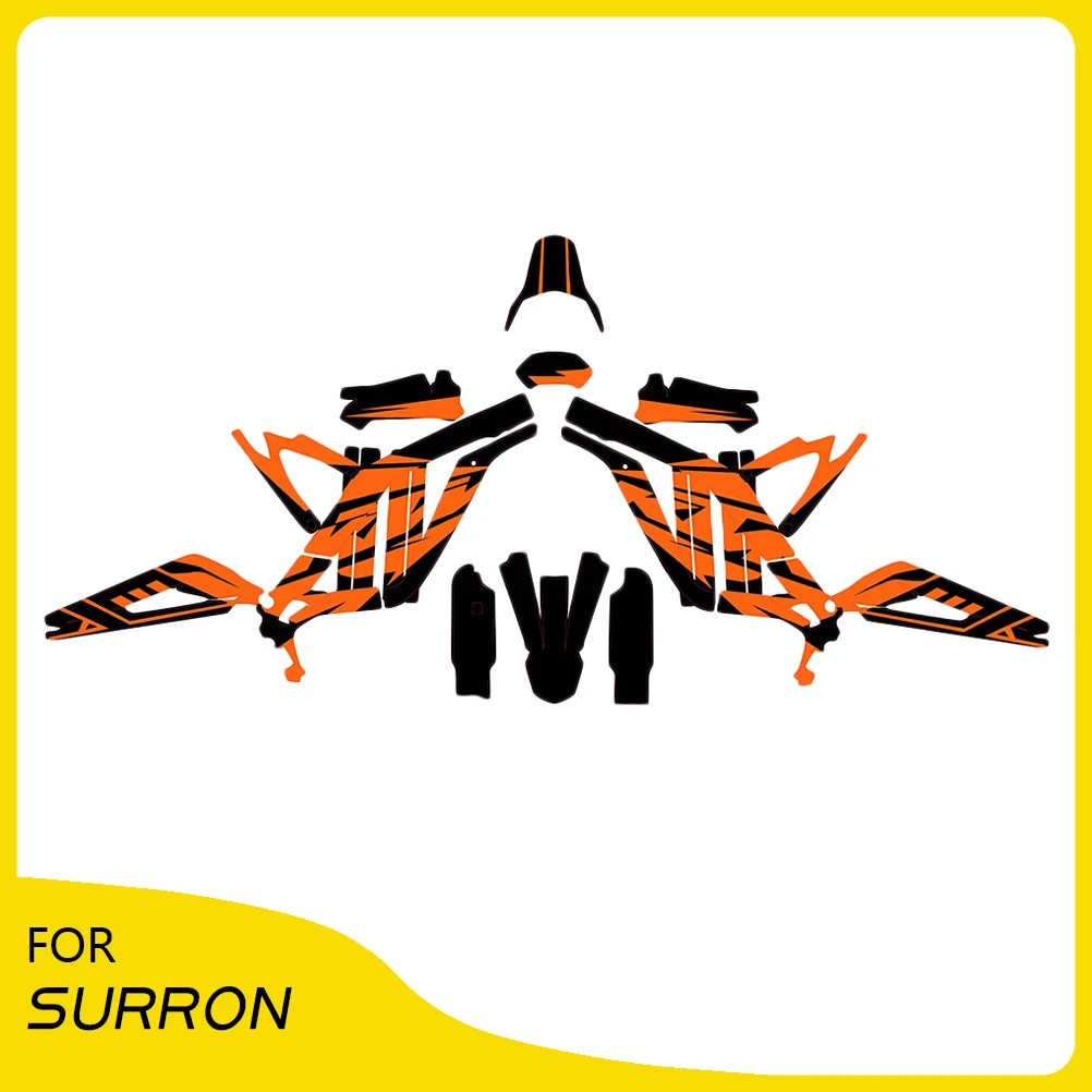 Motorcycle Graphics Decals Sticker Background Electric Dirt Bike Decoration Accessories 0.85mm 3M Thickened For Surron Light Bee
Motorcycle Graphics Decals Sticker Background Electric Dirt Bike Decoration Accessories 0.85mm 3M Thickened For Surron Light Bee
