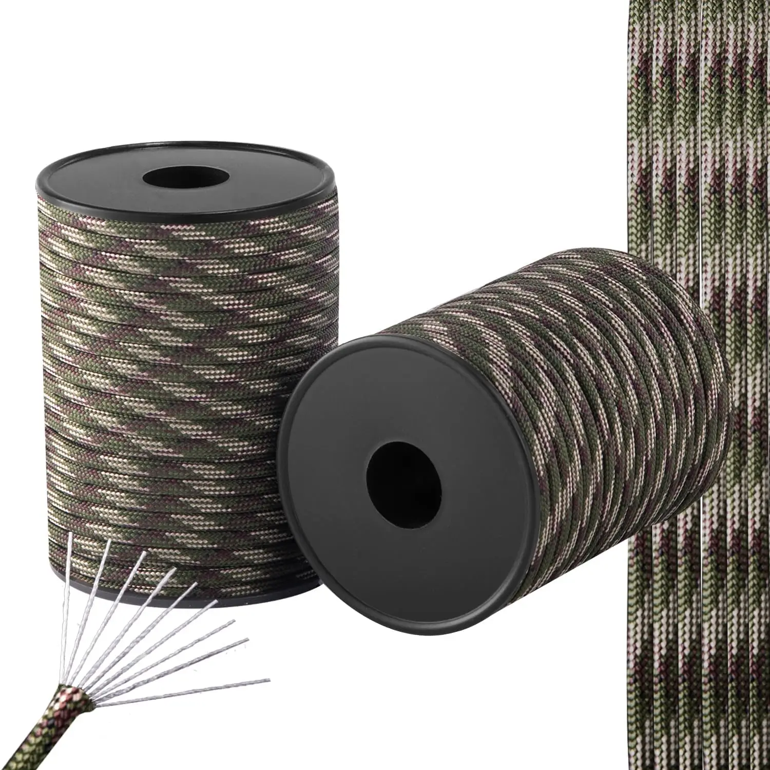 550 Paracord Rope,100Ft/330Ft 9 Strand Parachute Cord 4Mm,Tactical Paracord Rope Para Cord Lanyard For
550 Paracord Rope,100Ft/330Ft 9 Strand Parachute Cord 4Mm,Tactical Paracord Rope Para Cord Lanyard For