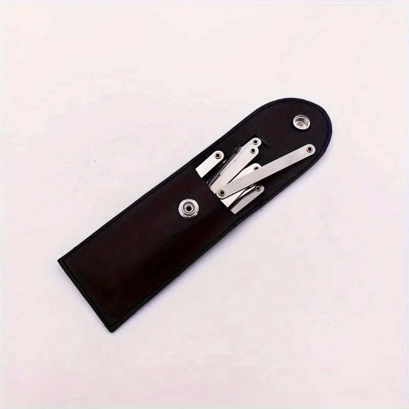 Набор из 15 инструментов из нержавеющей стали: портативный многофункциональный комплект ручных инструментов из металла, не требующий батарей, прочный универсальный инструмент
Набор из 15 инструментов из нержавеющей стали: портативный многофункциональный комплект ручных инструментов из металла, не требующий батарей, прочный универсальный инструмент