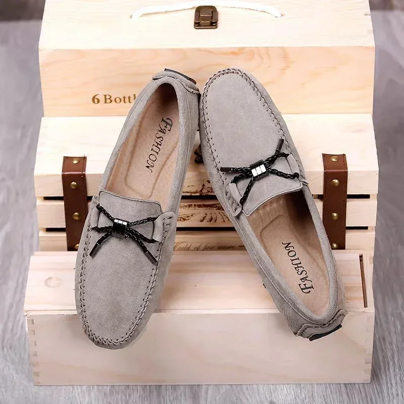 Soft Leather Men's Spring and Autumn Summer Moccasins Slip-on Driving Men's Leather Lazy Shoes
Soft Leather Men's Spring and Autumn Summer Moccasins Slip-on Driving Men's Leather Lazy Shoes