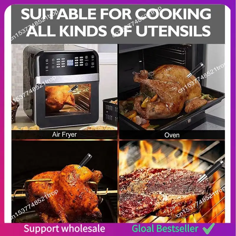 A38M Household Kitchen Wireless Barbecue Meat Thermometers With Timing Function Waterproof Barbeque Thermometers
A38M Household Kitchen Wireless Barbecue Meat Thermometers With Timing Function Waterproof Barbeque Thermometers